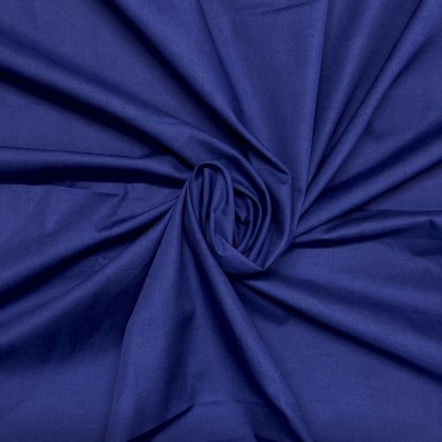 Oxford Blue Polycotton Fabric 112cm - Col 13