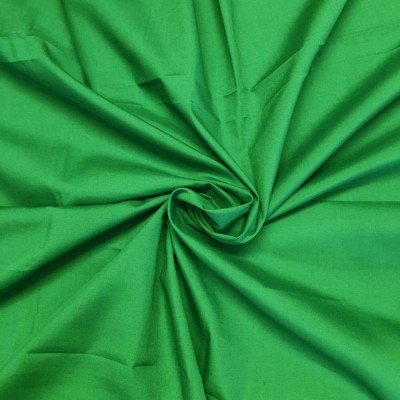 Grass Green Polycotton Fabric 112cm - Col 21