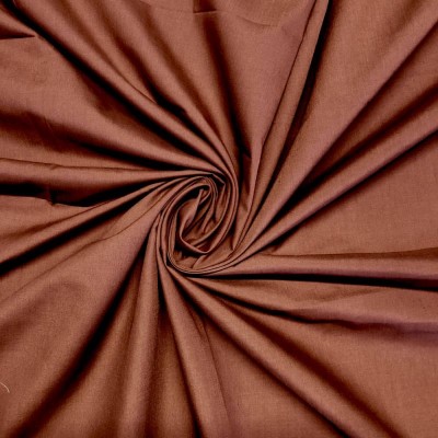 Chestnut Polycotton Fabric 112cm Col - 31