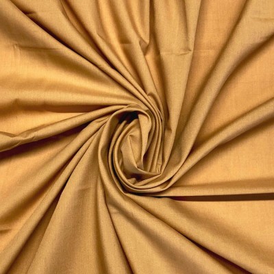 Gold Polycotton Fabric 112cm Col - 36