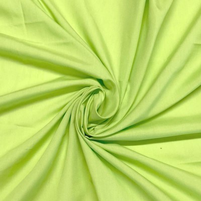 Lime Polycotton Fabric 112cm Col - 46