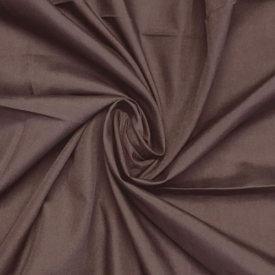 Dark Brown Polycotton Fabric 112cm Col - 48