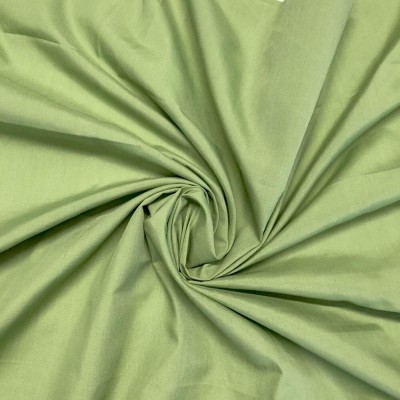 Sage Green Polycotton Fabric 112cm Col - 54