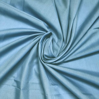 Cornflower Blue Polycotton Fabric 112cm - Col 57