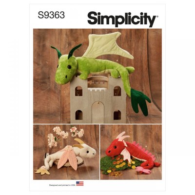 Simplicity S9363 - Plush Dragons