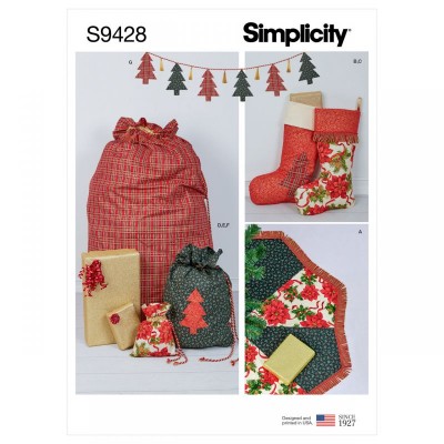 Simplicity S9428 - Christmas Decorating Accessories