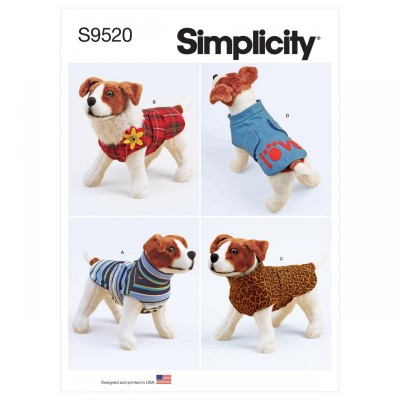 Simplicity S9520 - Dog Coats