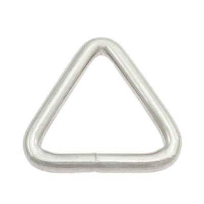 Triangle Delta Ring - Nickel Plated - 40mm