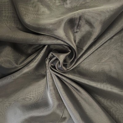 Dark Grey 300cm Polyester Plain Voile Fabric