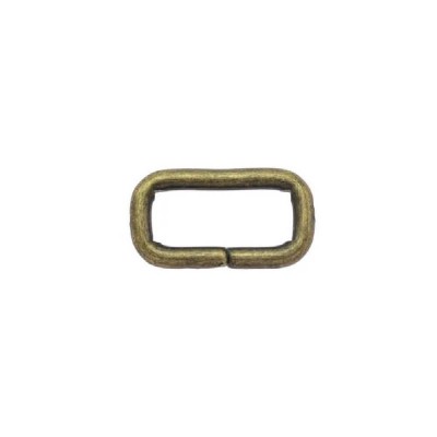Collar Loop Metal - Antique Brass  - 16mm 