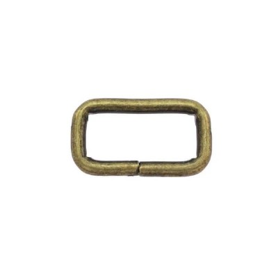 Collar Loop Metal - Antique Brass  - 20mm 