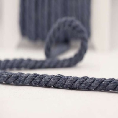 12mm Chunky Twisted Cord - Jeans