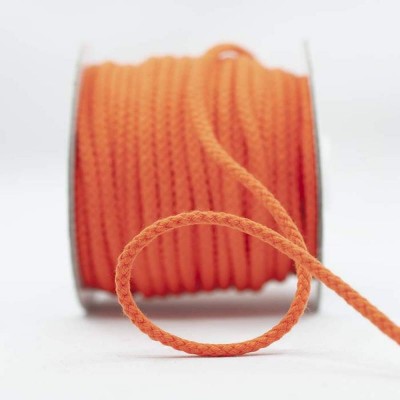 4mm Cotton Acrylic Cord - Orange