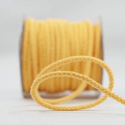4mm Cotton Acrylic Cord - Yellow