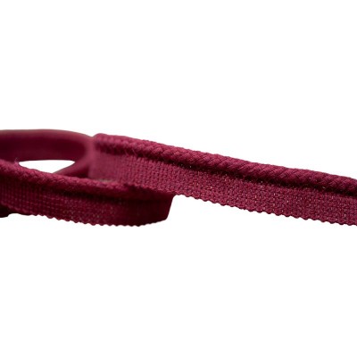 Cotton Flange Piping Cord 23mm - Wine