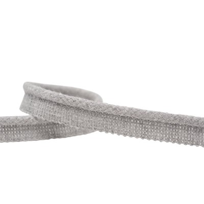 Cotton Flange Piping Cord 23mm - Cop Grey