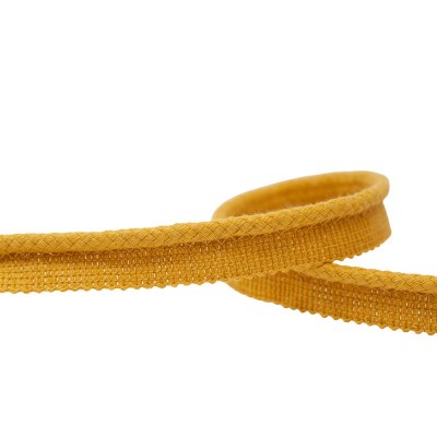 Cotton Flange Piping Cord 23mm - Mustard Gold