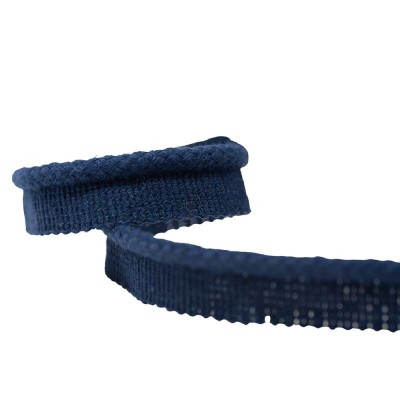Cotton Flange Piping Cord 23mm - Navy