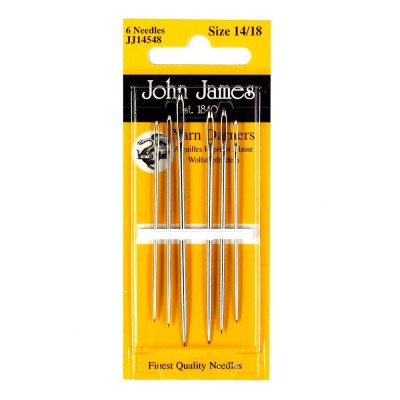 John James Hand Sewing Needles - Yarn Darners 14 / 18
