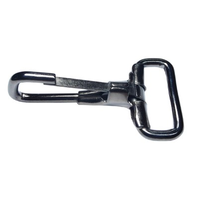 Metal Snap Hook - Chrome Plated - 50mm 