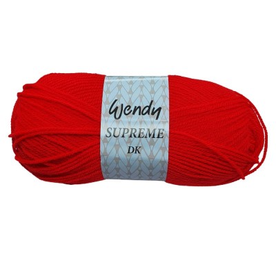 Wendy Supreme DK Double Knitting - Red 15