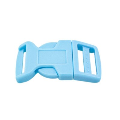 Side Release Buckle CURVED Plastic  - Blue - 20mm