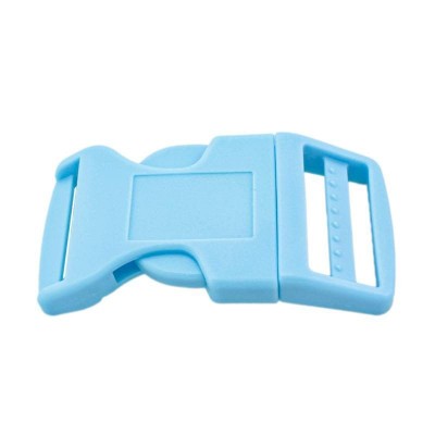 Side Release Buckle CURVED Plastic  - Blue - 25mm