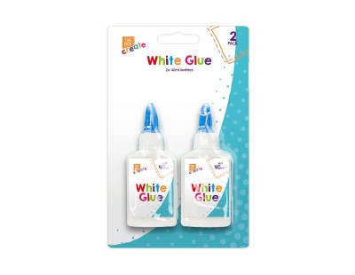 The Box Create - White PVA Glue 40ml - 2 Pack