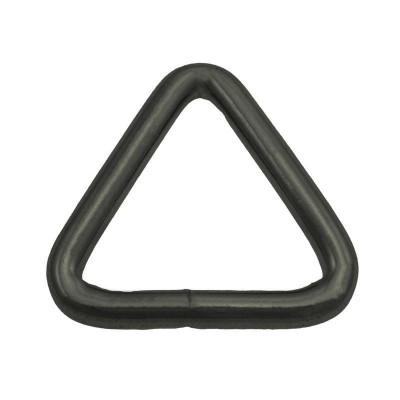 Triangle Delta Ring Black Nickel - 40mm