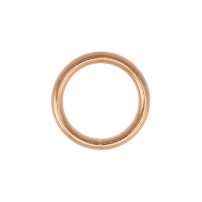 Welded O-Ring Rose Gold - 25mm 