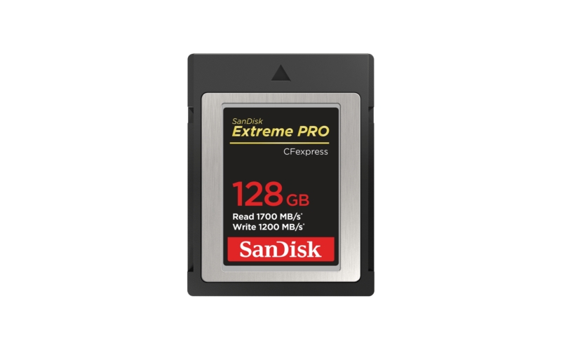 sandisk 128gb extreme pro cfexpress card type b