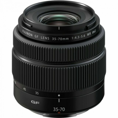 fujifilm gf 35-70mm f/4.5-5.6 wr lens (black)