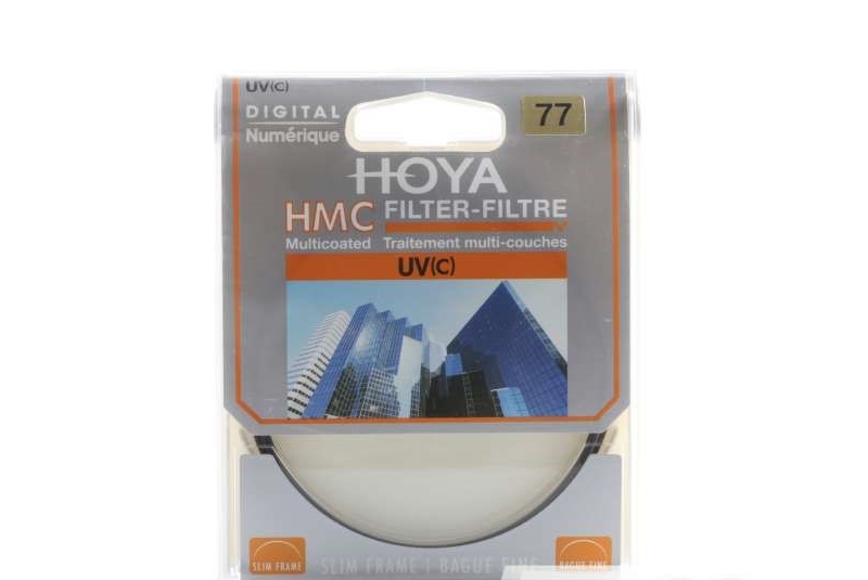 hoya 77mm uv(c) hmc filter multi coated uv c