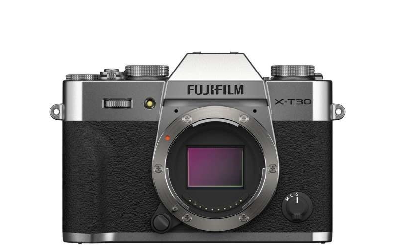 fujifilm x-t30 ii mirrorless digital camera body only (silver)