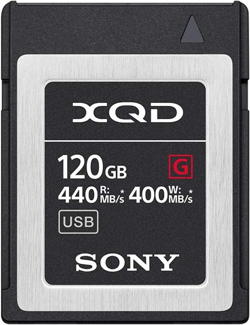 SONY 120GB XQD G Series Memory Card (QD-G120F