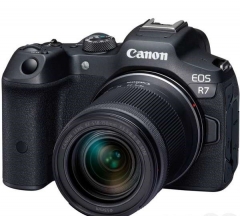 canon eos r7 mirrorless digital camera with 18-150mm f/3.5-6.3 lens