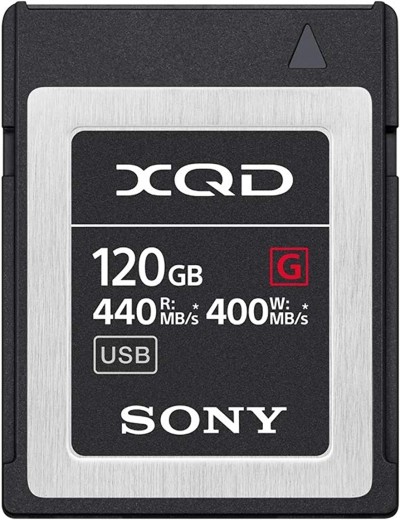 SONY 120GB XQD G Series Memory Card (QD-G120F)