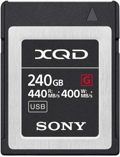 SONY 240GB XQD G Series Memory Card (QD-G240F)