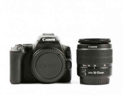 canon eos 250d digital slr camera + 18-55mm f/3.5-5.6 iii lens
