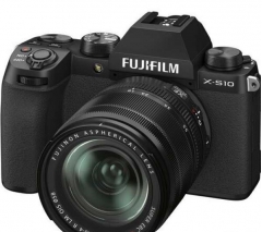 fujifilm x-s10 mirrorless digital camera with 18-55mm f/2.8-4 lens (black)