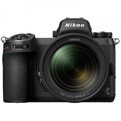 nikon z7 ii mirrorless digital camera with 24-70mm f/4 lens