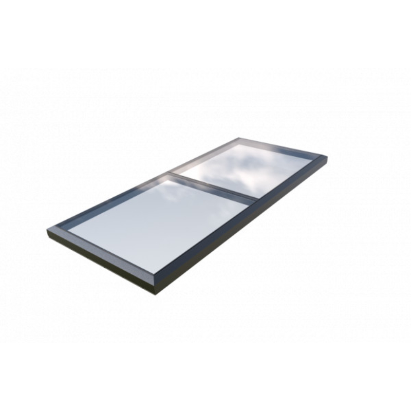 Brett Martin Flat Glass Link Rooflight 3500mm x 1500mm