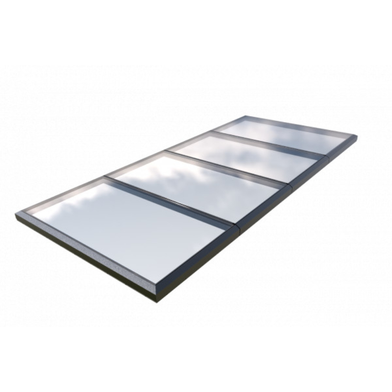 Brett Martin Flat Glass Link Rooflight 5500mm x 2500mm