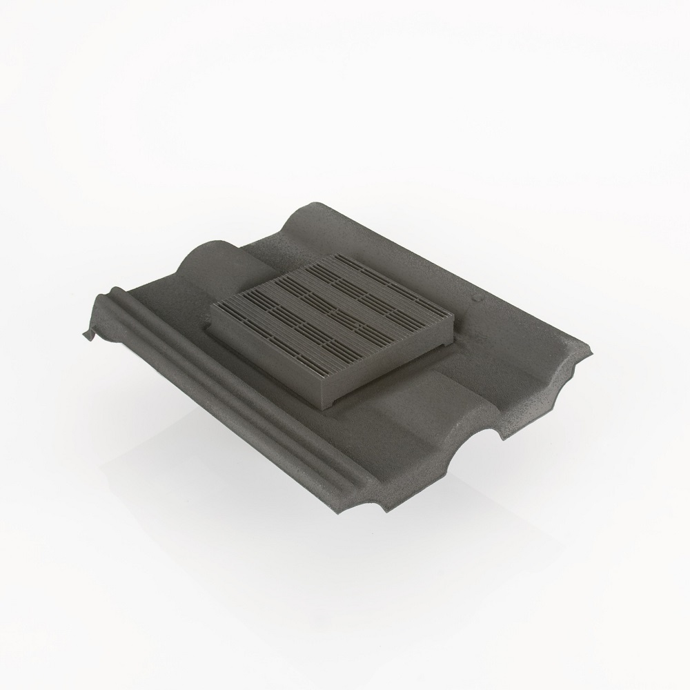 Cradwell Double Roman In-Line Roof Tile Vent