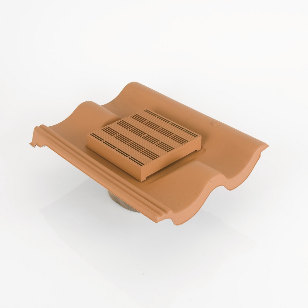 William Blythe Clay Pantile In-Line Roof Tile Vent 