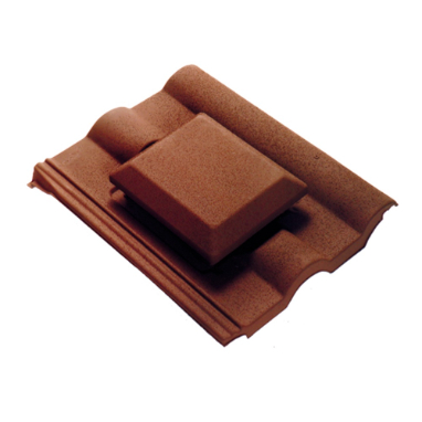 Cradwell Double Roman Roof Tile Cowl Vent
