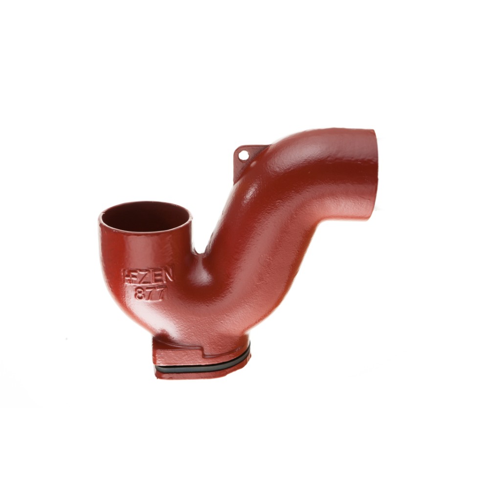 100mm Hargreaves Halifax Cast Iron Soil P Trap With Door