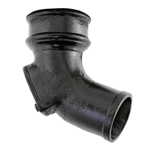 75mm (3") Hargreaves Premier Cast Iron Soil Bend with Door