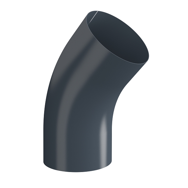 Lindab Steel Downpipe Conical Bend 45 Degree 