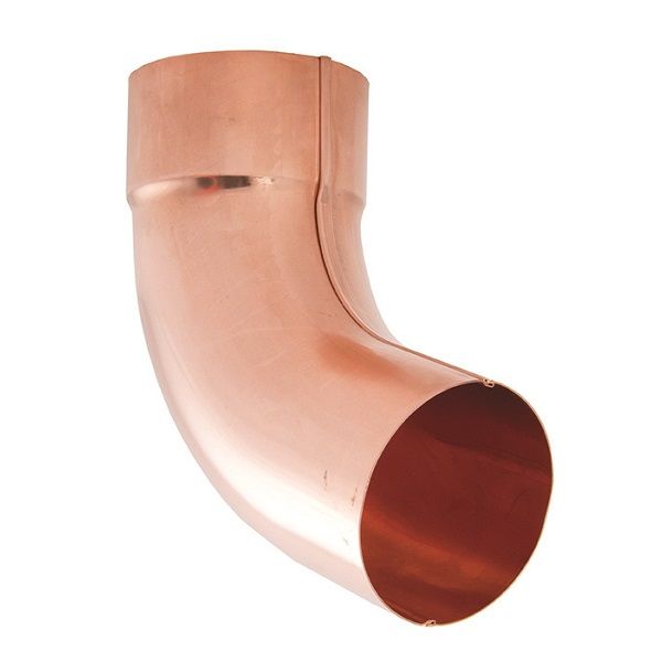 Lindab Copper Pipe Bend with Socket 70 Degree